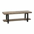 Bolton Furniture Pomona Bench- Rustic Natural AMBA0320